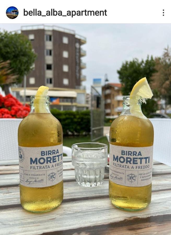 Bella Alba Apartment On The Beach Alba Adriatica Exterior foto